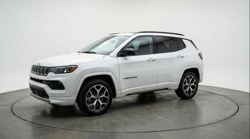 Bright White Clearcoat 2025 Jeep Compass Limited