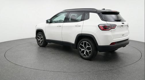 Bright White Clearcoat 2025 Jeep Compass Limited