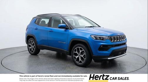 Hydro Blue Pearlcoat 2025 Jeep Compass Limited