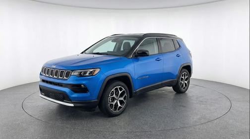 Hydro Blue Pearlcoat 2025 Jeep Compass Limited