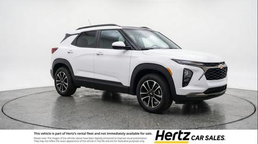 Summit White 2025 Chevrolet Trailblazer LT