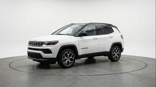 Bright White Clearcoat 2025 Jeep Compass Limited