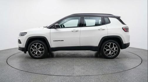 Bright White Clearcoat 2025 Jeep Compass Limited