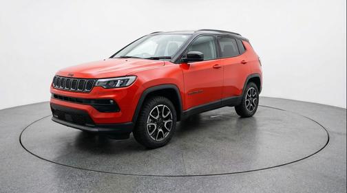Red Hot Pearlcoat 2025 Jeep Compass Trailhawk