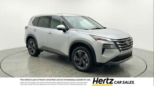 Brilliant Silver Metallic 2025 Nissan Rogue SV