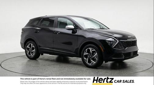 Ebony Black 2025 Kia Sportage LX
