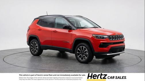 Red Hot Pearlcoat 2025 Jeep Compass Trailhawk