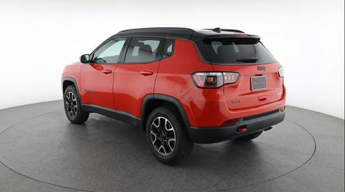Red Hot Pearlcoat 2025 Jeep Compass Trailhawk
