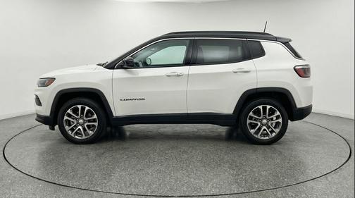 Bright White Clearcoat 2025 Jeep Compass Limited