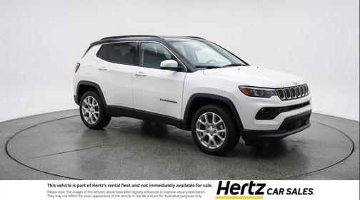 Bright White Clearcoat 2025 Jeep Compass Limited