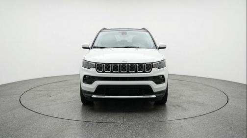 Bright White Clearcoat 2025 Jeep Compass Limited
