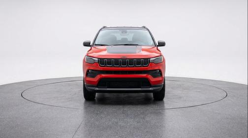 Red Hot Pearlcoat 2025 Jeep Compass Trailhawk