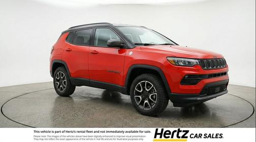 Red Hot Pearlcoat 2025 Jeep Compass Trailhawk