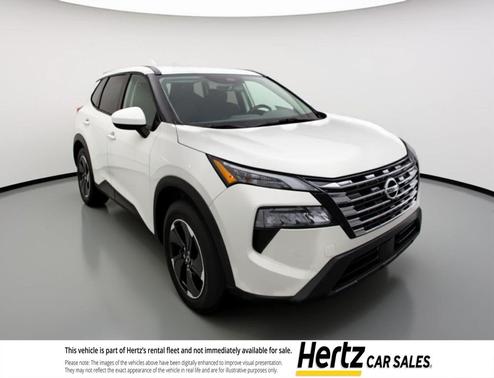 Everest White Pearl Tricoat 2025 Nissan Rogue SV