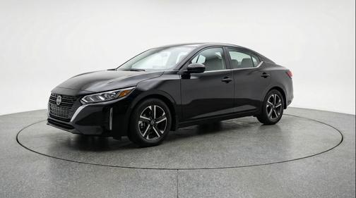 Super Black 2025 Nissan Sentra SV