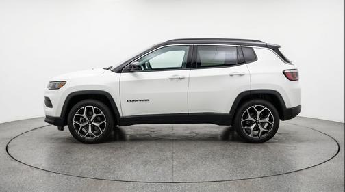 Bright White Clearcoat 2025 Jeep Compass Limited