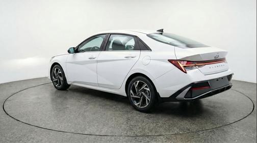 Serenity White 2025 Hyundai ELANTRA SEL