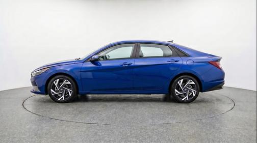 Intense Blue 2025 Hyundai ELANTRA SEL