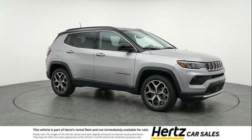 Silver Zynith Metallic Clearcoat 2025 Jeep Compass Limited