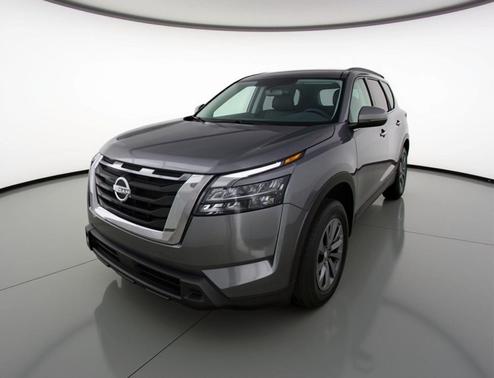 Gun Metallic 2025 Nissan Pathfinder SV 4WD