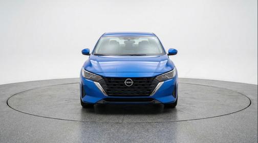 Electric Blue Metallic 2025 Nissan Sentra SV
