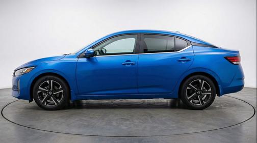 Electric Blue Metallic 2025 Nissan Sentra SV