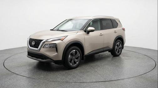 Baja Storm Metallic 2025 Nissan Rogue SV