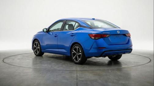 Electric Blue Metallic 2025 Nissan Sentra SV