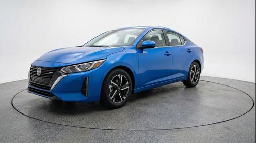 Electric Blue Metallic 2025 Nissan Sentra SV
