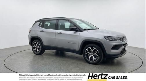 Silver Zynith Metallic Clearcoat 2025 Jeep Compass Limited
