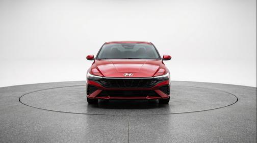 Ultimate Red 2025 Hyundai ELANTRA SEL