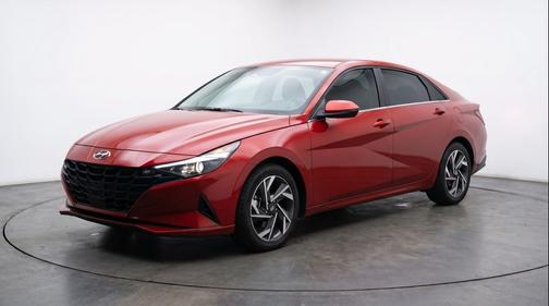 Ultimate Red 2025 Hyundai ELANTRA SEL
