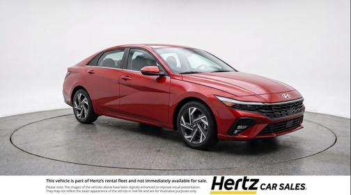 Ultimate Red 2025 Hyundai ELANTRA SEL