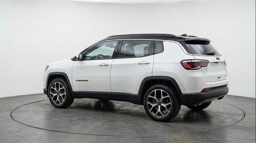 Bright White Clearcoat 2025 Jeep Compass Limited