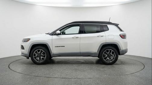 Bright White Clearcoat 2025 Jeep Compass Trailhawk