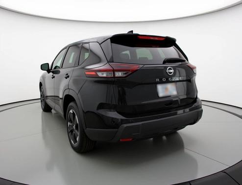 Super Black 2025 Nissan Rogue SV