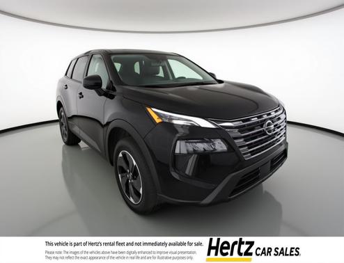 Super Black 2025 Nissan Rogue SV