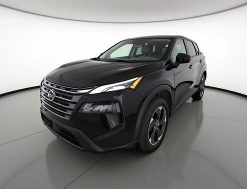 Super Black 2025 Nissan Rogue SV