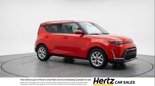 Inferno Red 2025 Kia Soul LX