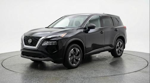 Super Black 2025 Nissan Rogue SV