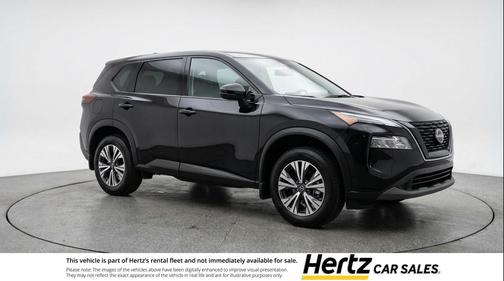 Super Black 2025 Nissan Rogue SV