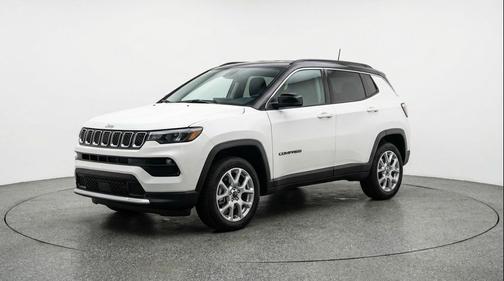 Bright White Clearcoat 2025 Jeep Compass Limited