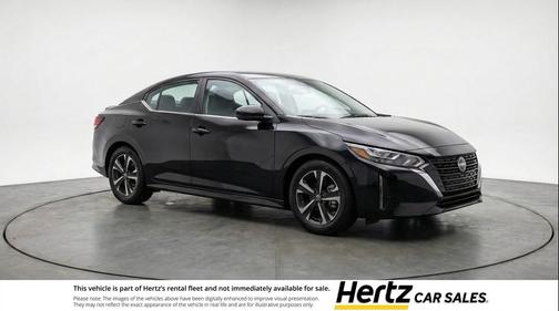 Super Black 2025 Nissan Sentra SV