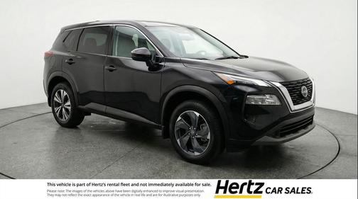 Super Black 2025 Nissan Rogue SV