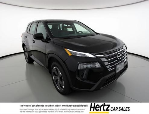 Super Black 2025 Nissan Rogue SV