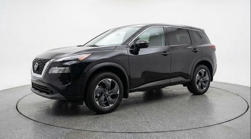 Super Black 2025 Nissan Rogue SV
