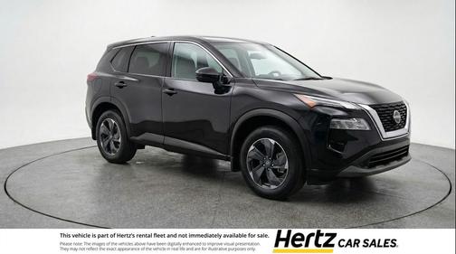 Super Black 2025 Nissan Rogue SV
