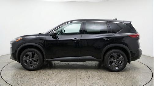 Super Black 2025 Nissan Rogue SV