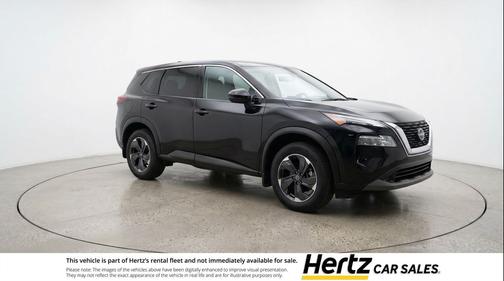 Super Black 2025 Nissan Rogue SV