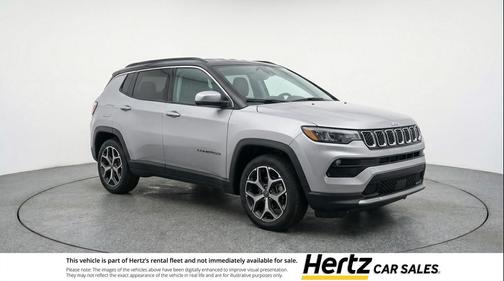 Silver Zynith Metallic Clearcoat 2025 Jeep Compass Limited